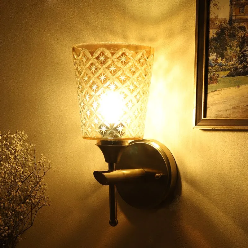 Serelis Elegant Glass Wall Lamp media 3