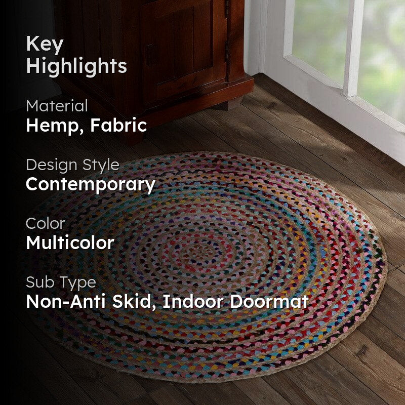 Hade Natural  Hemp Door Mats media 2
