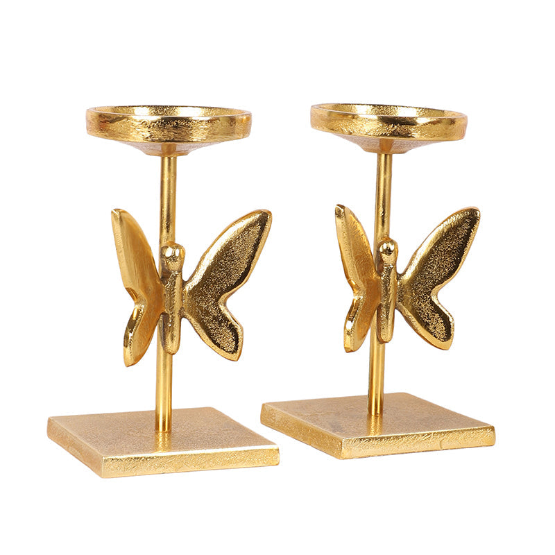 Butterfly Aura Candle Holder - Set Of Two media 4