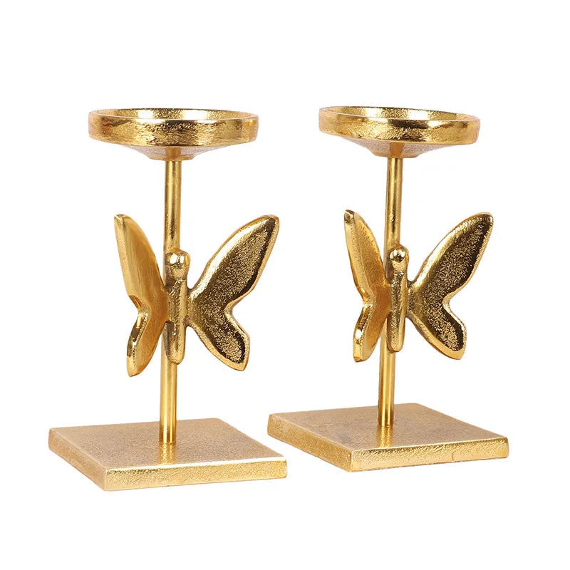Butterfly Aura Candle Holder - Set Of Two media 4