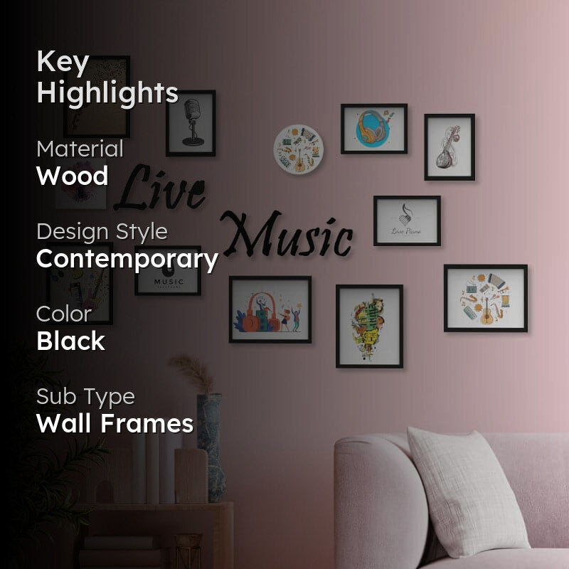 Life Symphony Photo Frame - Set Of Ten media 2