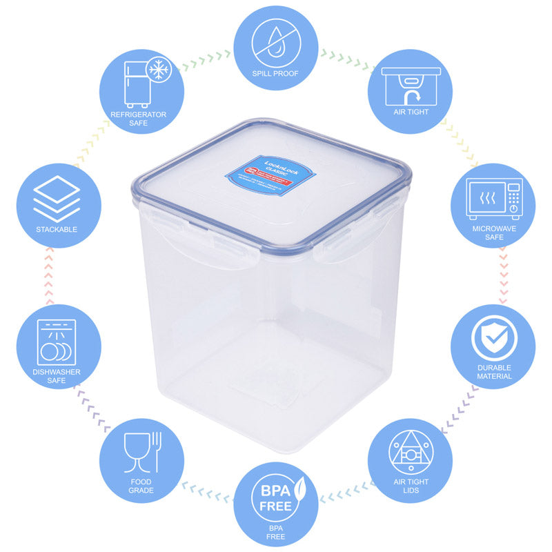 Cuzi Stack Up Airtight Plastic Container - 2600 mL media 8