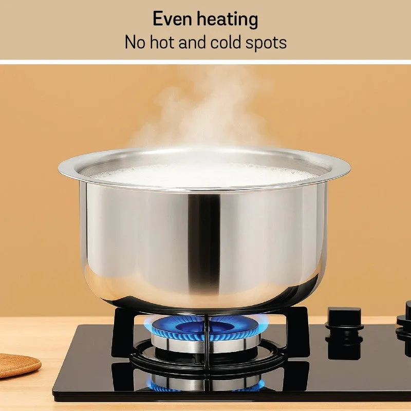 Meyer Stainless Steel Pateela with Lid - 2300 mL media 9
