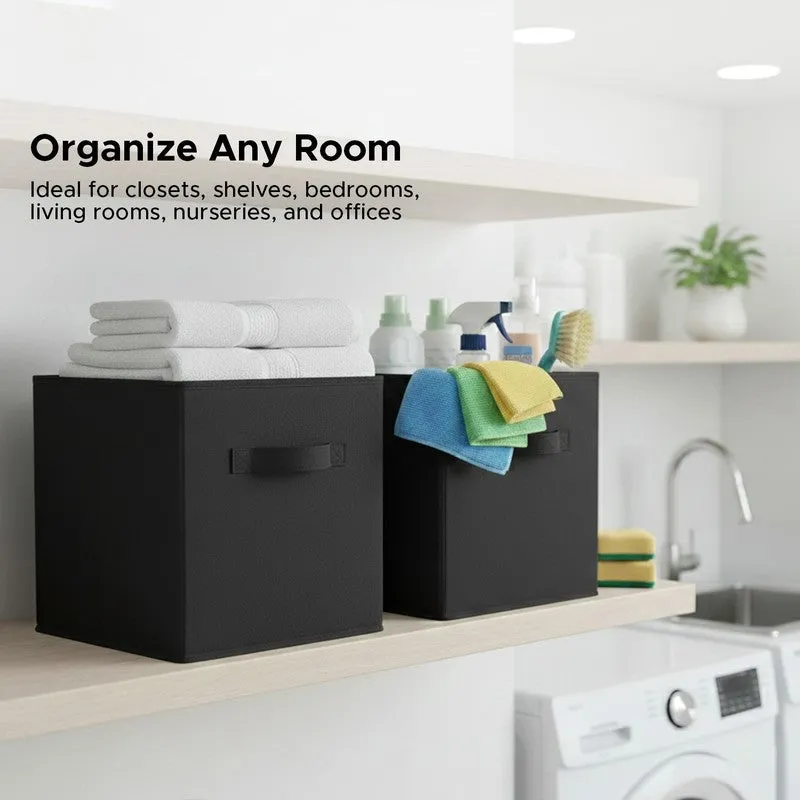 Laxis ShelfSync Fabric Cloth Organizers - Set Of Four media 5