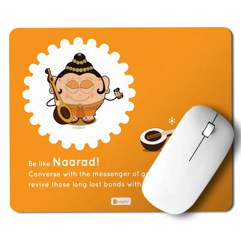 Whimsy Cute Naarad Mouse Pad media 3
