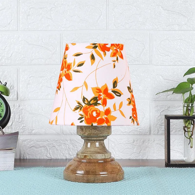 Harolda Ibis Flora Fabric Table Lamp - Multicolor media 3