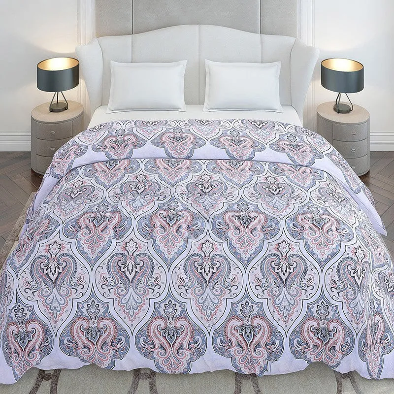 Monte Carlo Springtide Ethnic Motif Polyester Duvet Covers (Multicolor) - 210 GSM media 3
