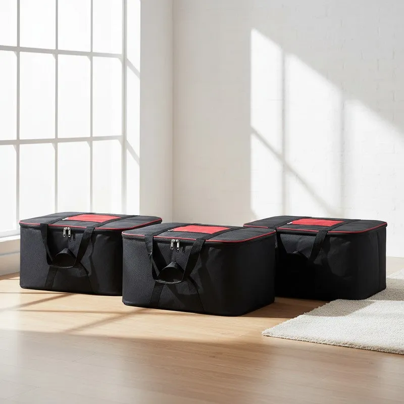 Laxis CubeNest Nylon Cloth Organizers - Set Of Three media 1