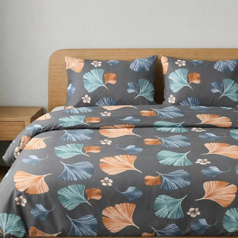 Serene Leaves Bedsheet - 190 GSM media 3