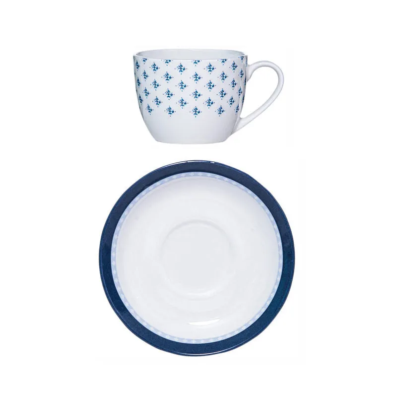Sonaki Florogama Cup & Saucer (180 ML) - Set Of Four media 5