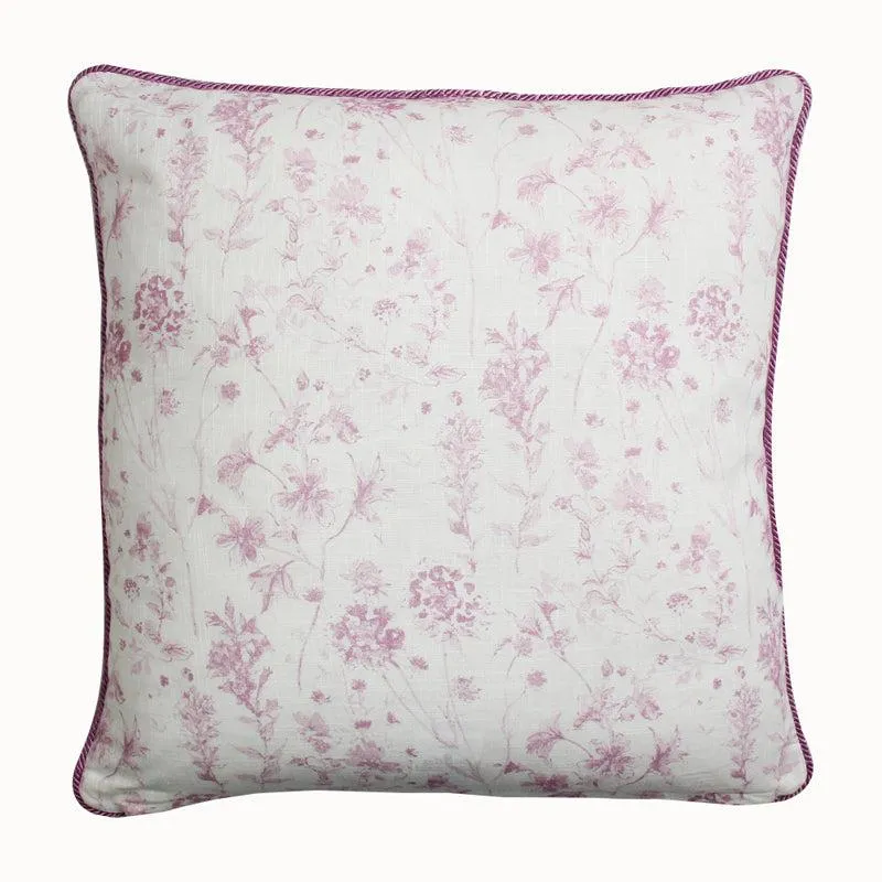 Tuscan Fields Printed Cotton Cushion Cover - Set Of Two media 7