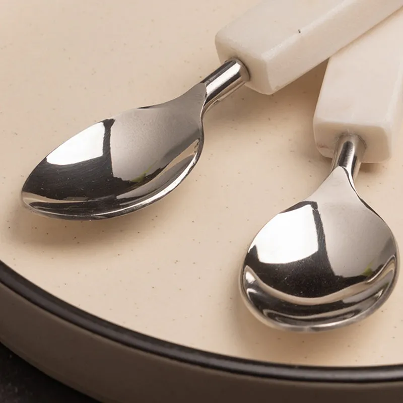 Cava Marble Spoon Set - Set Of Six media 3