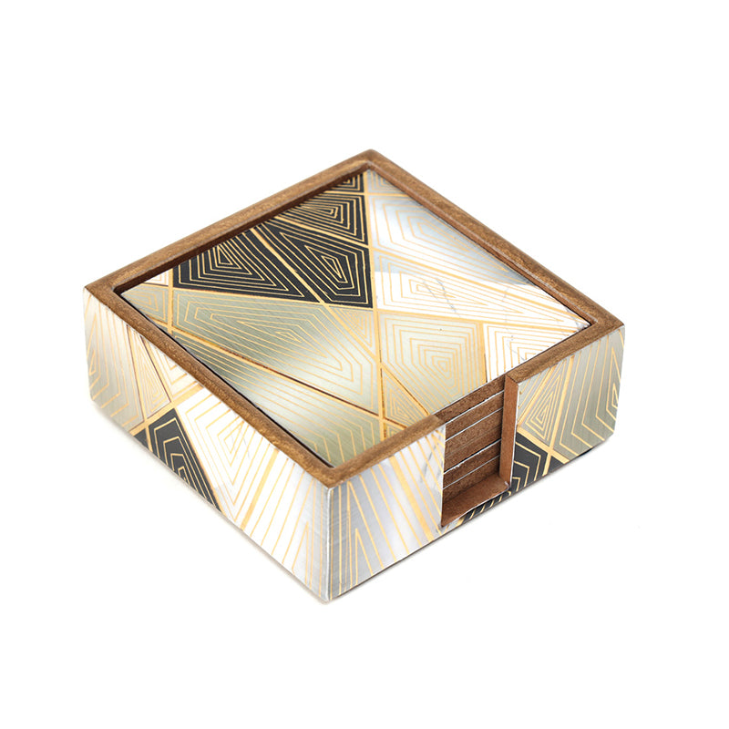 Geo Muse Coaster - Seven Piece Set media 3