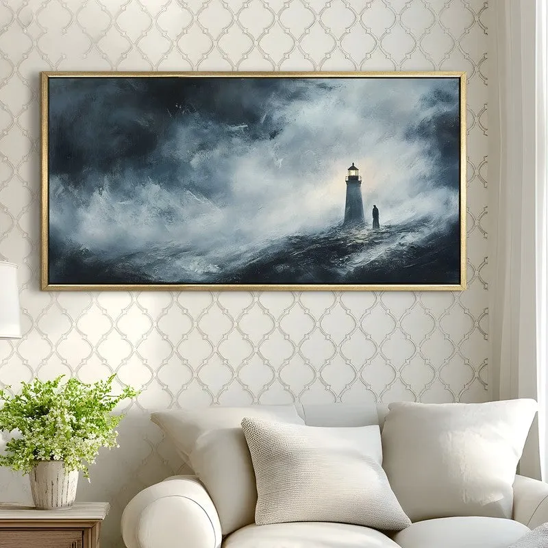 Seaguard Canvas Wall Painting With Frame media 4