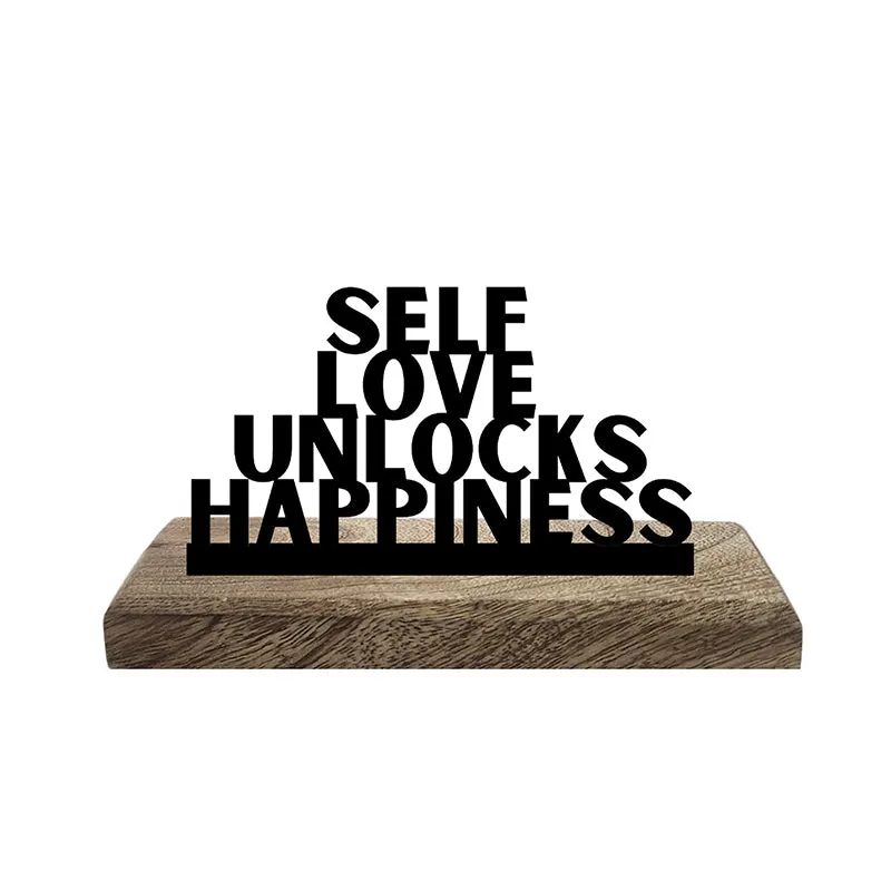 Positive Vibes Showpiece - Set Of Two media 4
