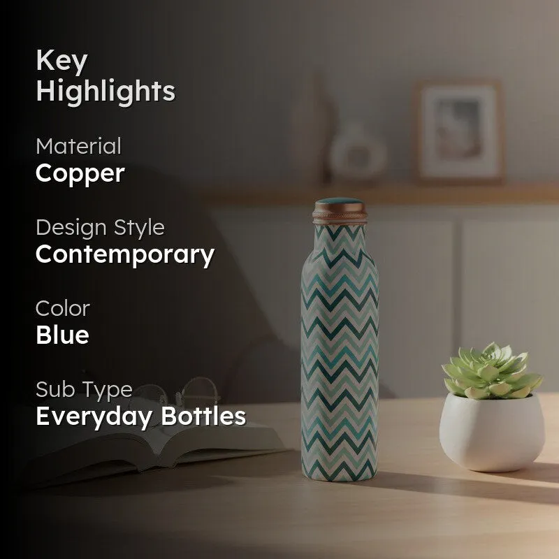Hydronix Copper Water Bottle - 1000 mL media 2