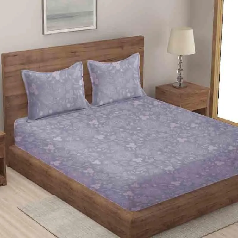 Gairdn Bedsheet (Blue) - 140 GSM media 3