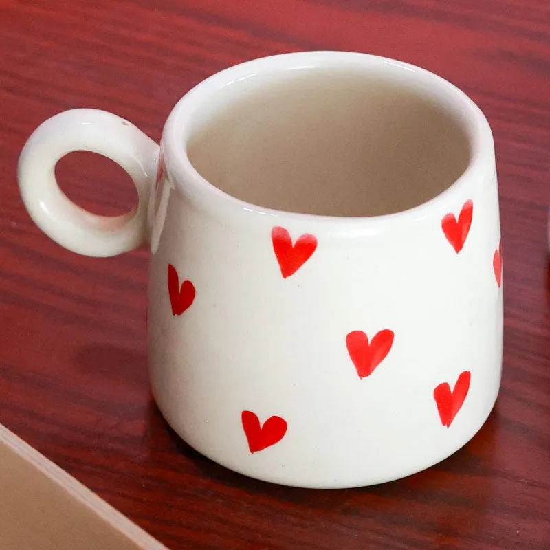 Little Ceramic Coffee Mug (400 mL Each) - Set of Two media 3