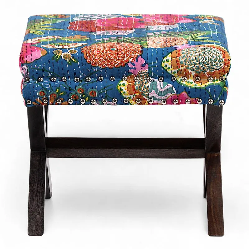 Javro Sheesham Wooden Bench - Multicolor media 4