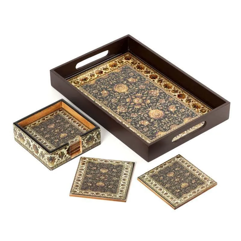 Jharonkha Tray & Coaster Set media 4