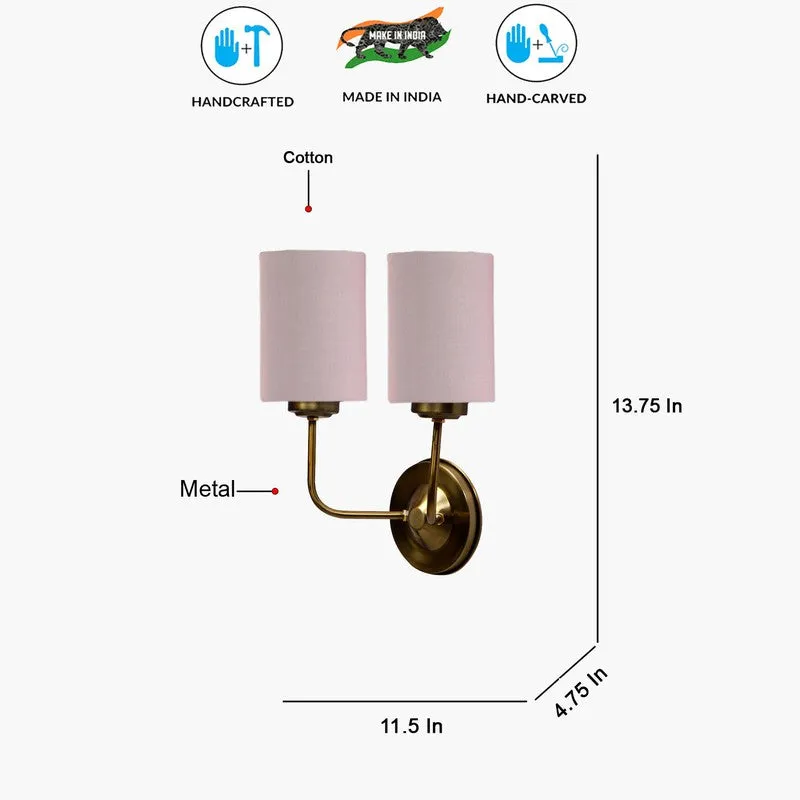 Lumoire Duo Metal Wall Lamp - Gold,Grey media 8