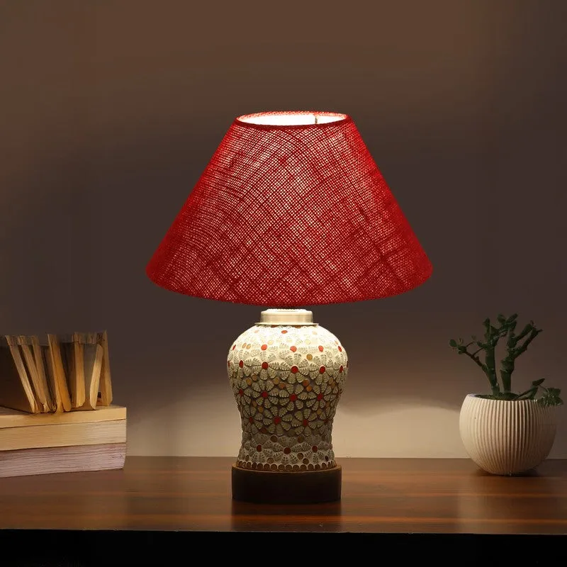 Natira Wooden Table Lamp - Multicolor media 1