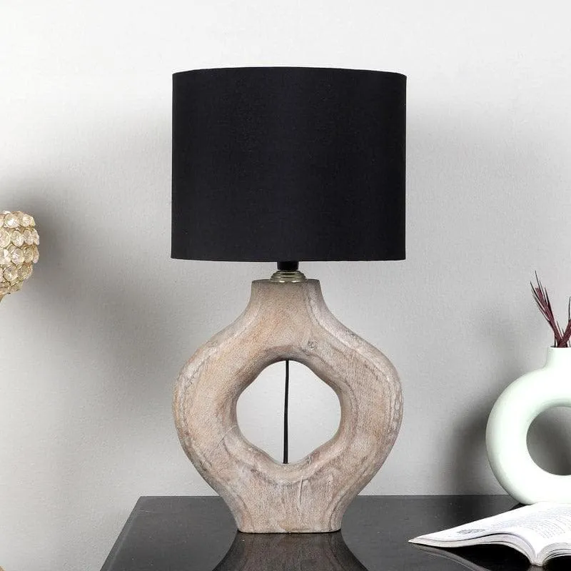 Bisara Kian Fabric Table Lamp - Black media 3