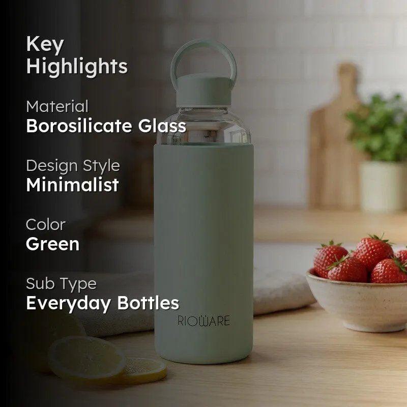 Rioware PastelSip Everyday Bottle (Green) - 750 mL media 2