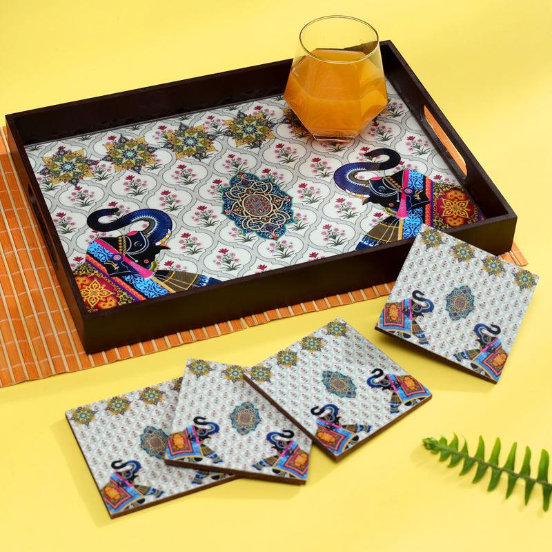 Mughal Serenade Serving Tray