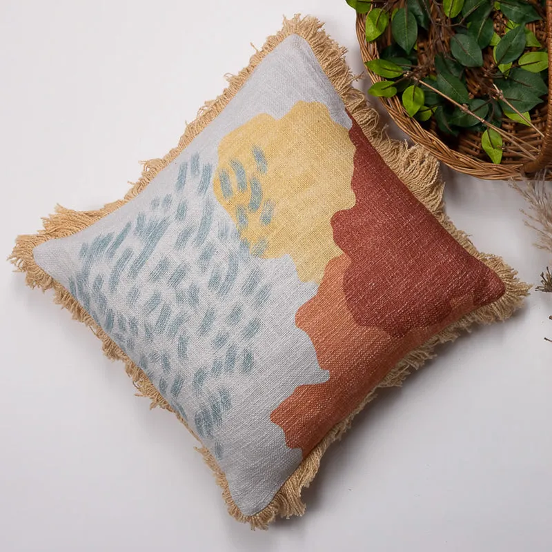 Fringe Abstract I Printed Cushion Cover media 5