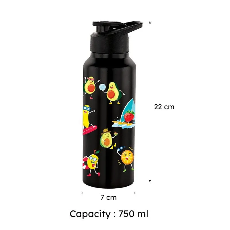 Fun Avocado Water Bottle - 750 mL media 10