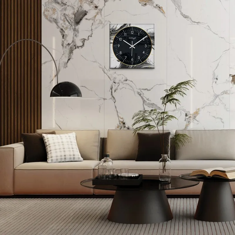 Calira Analog Wall Clock - Black media 4