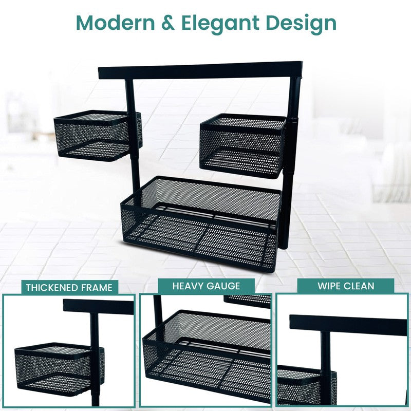 Glam Nest Metal Racks - Black media 6
