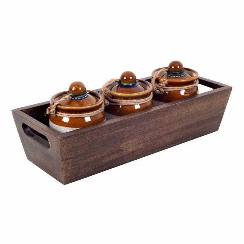 Smart Serve Condiment Set - Four Piece Set media 4