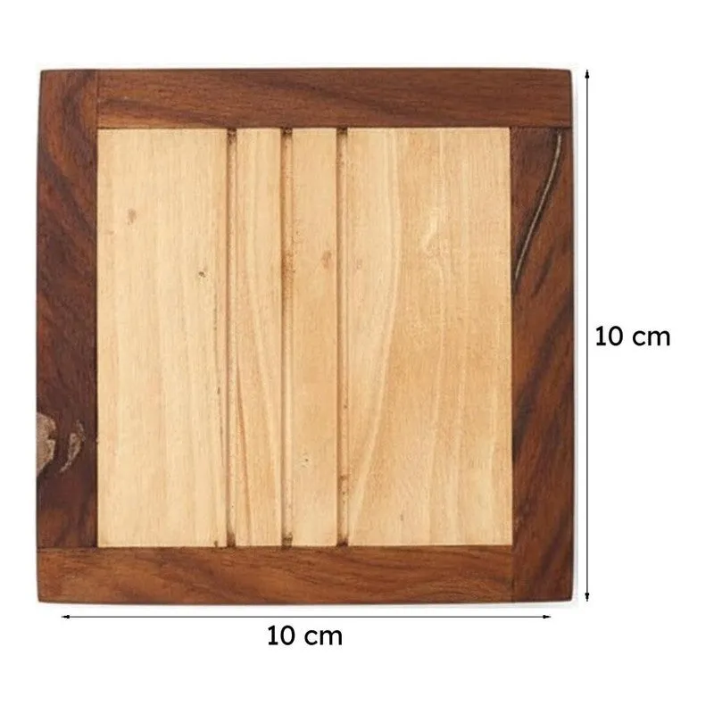 Wood Fusion Coaster - Set Of Four media 6