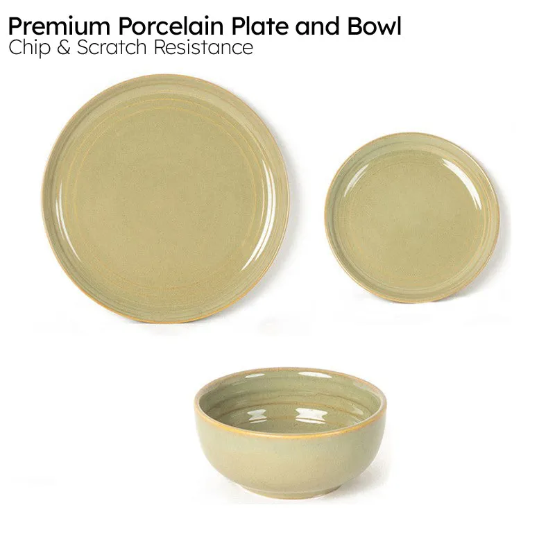 Estia Dinner Set (Olive Green) - 12 Piece Set media 5