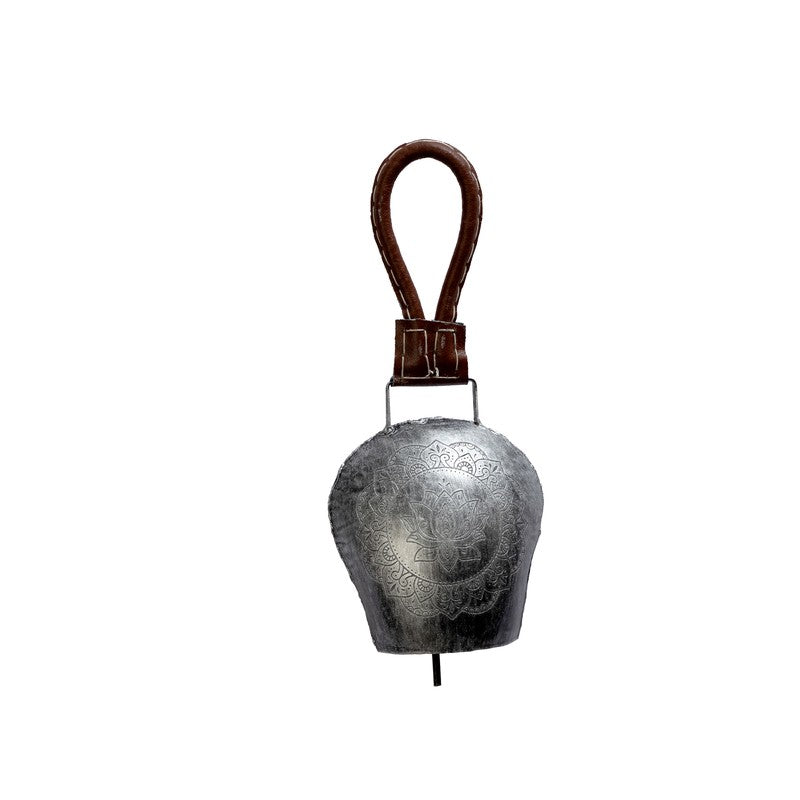 Bellique Decorative Hanging Bell (Silver) media 3