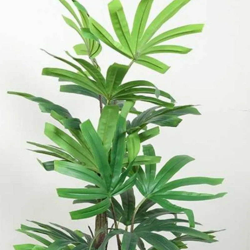 Artificial Rhapis Palm Plant Without Pot - 4.9 Feet media 5