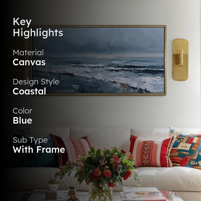 Indigo Depths Canvas Wall Art media 2
