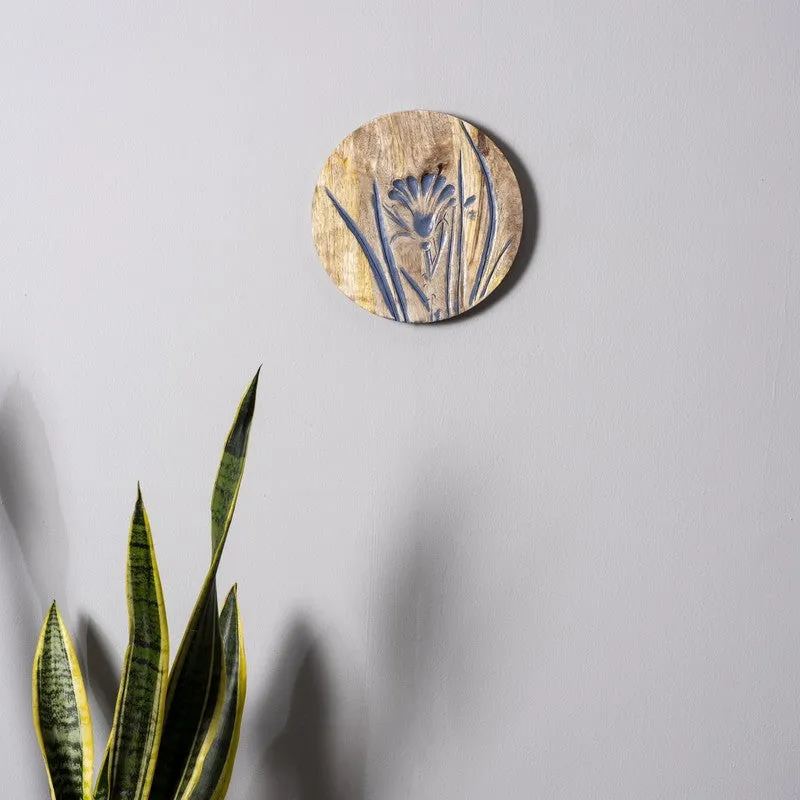 Nature's Embrace Wooden Wall Plates - Set Of Two media 4