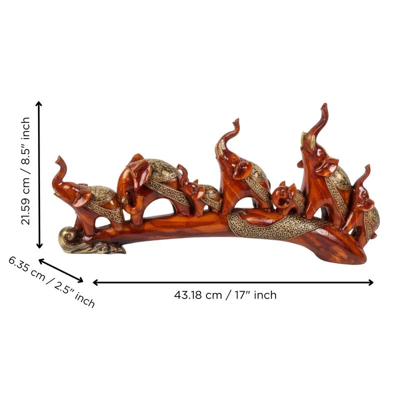 Woodland Elephant Parade Resin Showpiece media 5