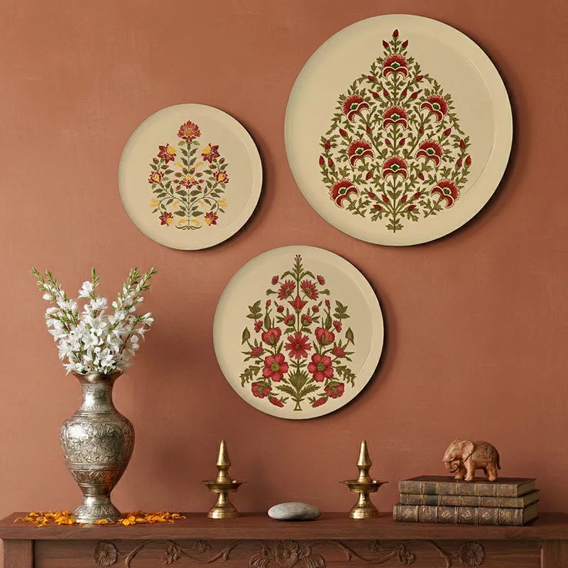 Aurelia Artisan Metal Wall Plates - Set Of Three media 5