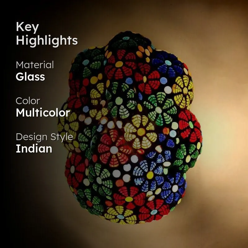 Flora LED Glass Wall Lamp media 2