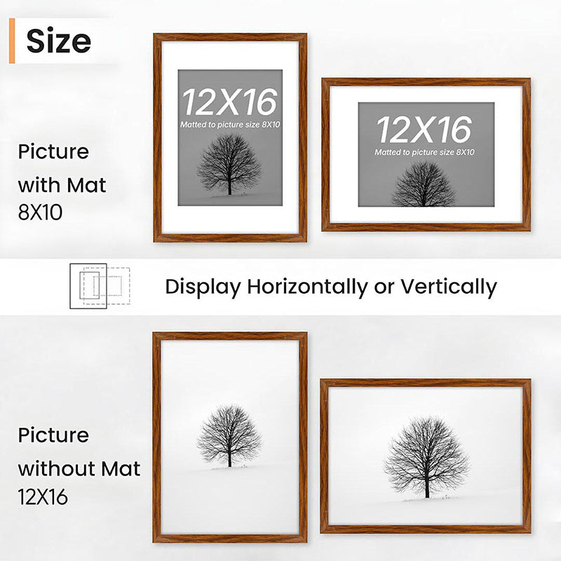 Tinge Photo Frame (Brown) - Set Of Four media 7