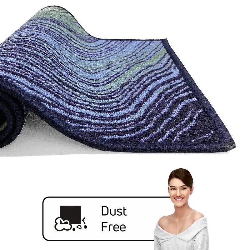 Lynk Abstract Nylon Door Mats - Blue media 5