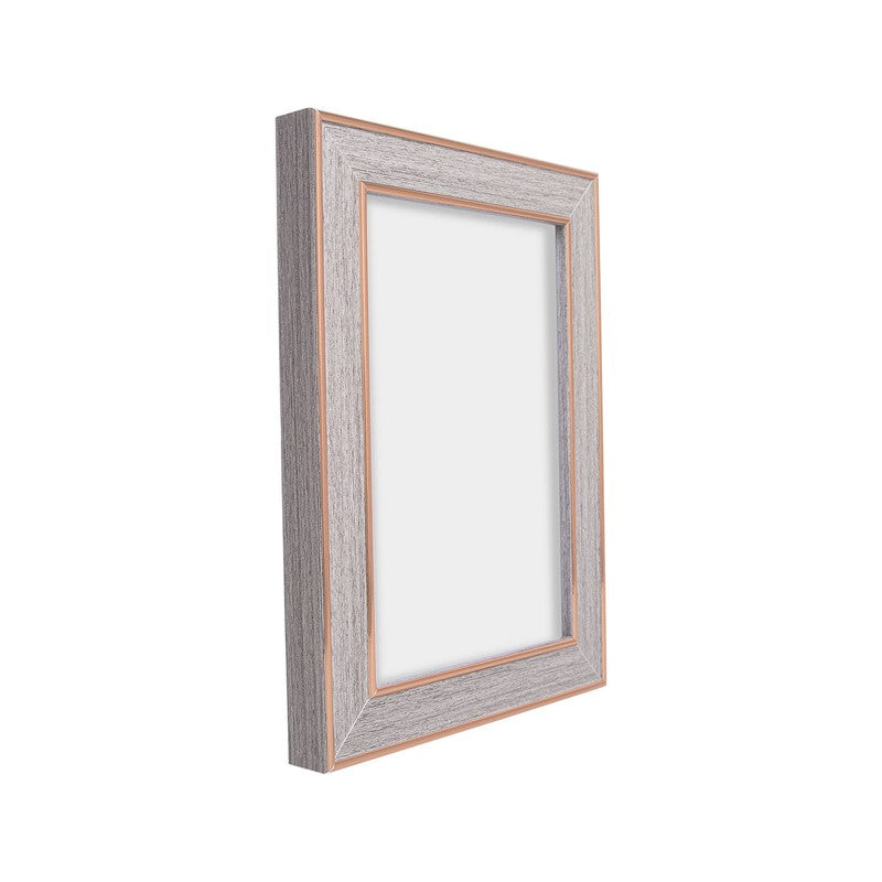 Nova Brushed Photo Frame -  Grey & Gold media 6