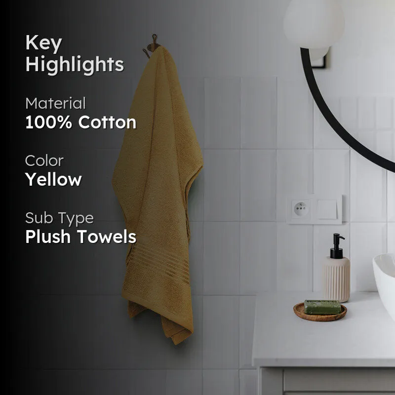 Micro Cotton LuxeDry Soothe Bath Towel - Yellow media 2