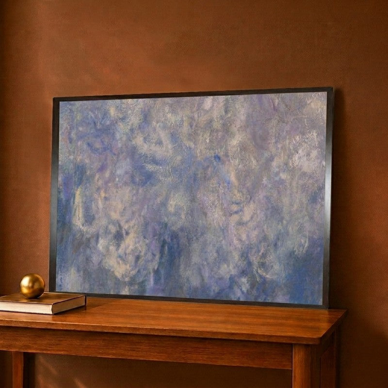 Les Nymph les Nuages Canvas Wall Painting - 18 x 12 Inches