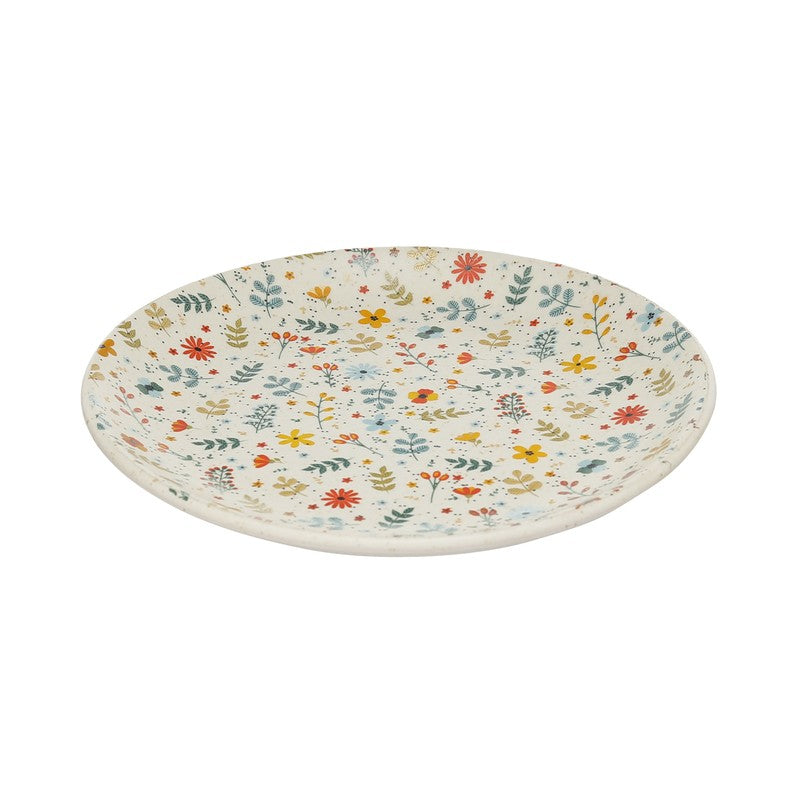 Monochrome Blossom Dinner Plates - Set Of Four media 5