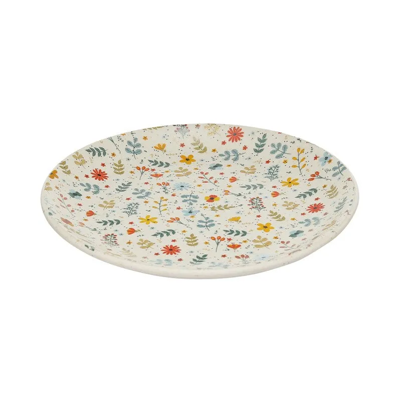 Monochrome Blossom Dinner Plates - Set Of Four media 5